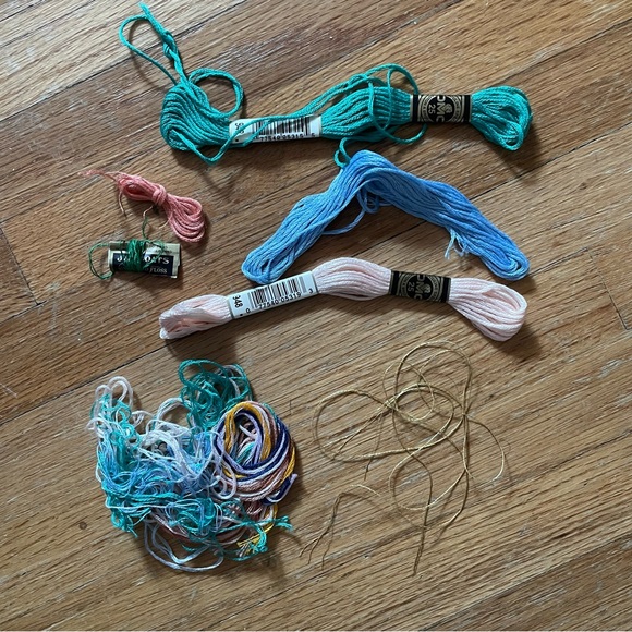 Ornament Cross Stitch Kit with Lace Angel With Teddy Vintage - Picture 8 of 11